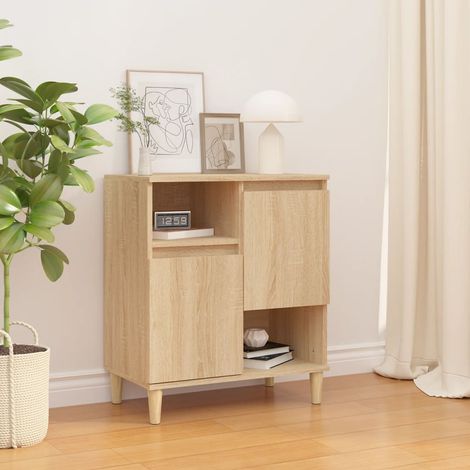 Sideboard Sonoma-Eiche 60x35x70 cm Holzwerkstoff