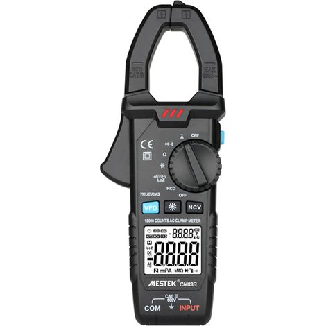Nannigr CM83B multimètre pinces 600A 600V NCV mesure C rétroéclairage sans pile