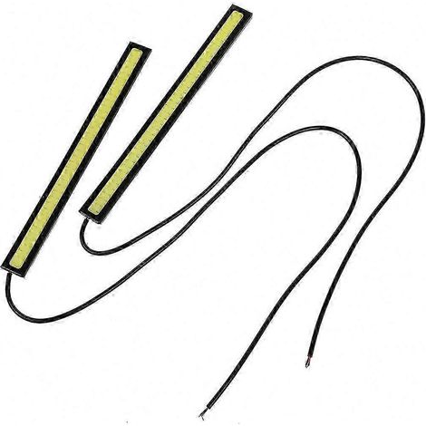Lot de 2 bandes LED 12V pour feux de jour, antibrouillards et feux de brouillard pour véhicules (1/4)