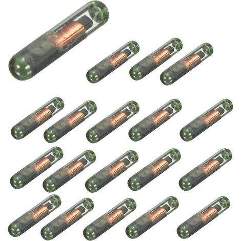 20 puces ID48 pour clés de voiture (verre vierge) (1/4)