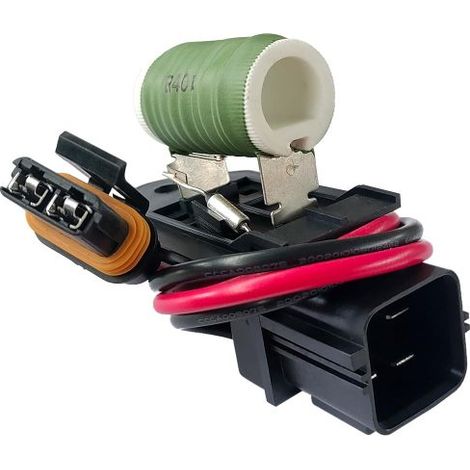 Relé de resistencia del ventilador de refrigeración, compatible con Jeep Wrangler 2009–2018, reemplaza 55056789AC (1/5)