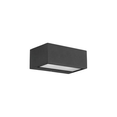 LEDs C4 Nemesis LED 70x170mm Outdoor LED Up Down Light Urban Grey, Opal IP65 10.5W 2700K (1/5)