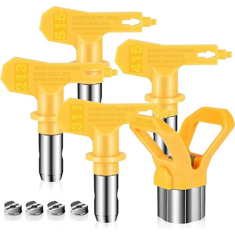 Ensemble de 5 protections de rechange pour embouts de pistolet à peinture sans air (213 3) (1/5)