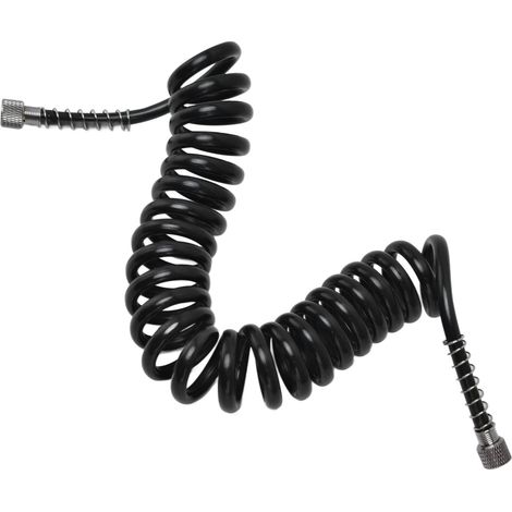 Ej.Life Polyurethan-Spulen-Luftschlauch mit G1/8-Innengewinde-Armaturen – langlebiges und flexibles Lack-Airbrush-Zubehör für Künstler – 2 m Länge – geeignet für Farb-Airbrush A (1/5)