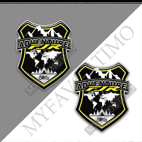 Pare-brise, valises latérales, déflecteur de vent, kit de protection genoux, sacoches, protection de réservoir, autocollants 3D décoratifs pour Yamaha FJR1300 (FJR7). (1/5)