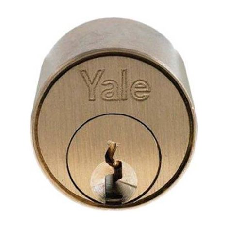 Yale – Cylindre de serrure européen 70 mm – Fixation fixe – Laiton ou zinc – Pour environnements non amovibles