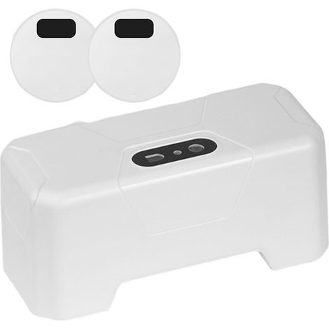 1 Accessoire de chasse d'eau, détection infrarouge, alimentation batterie ou secteur, pour toilettes électriques domestiques (1/5)