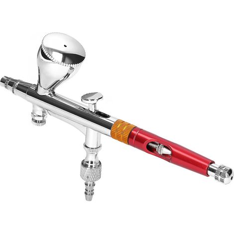 Vielseitiges Profi-Airbrush-Set T218 (0,3 mm, max. 30 PSI) mit Luftpumpe für Modellbau, DIY-Kunst und Malerei