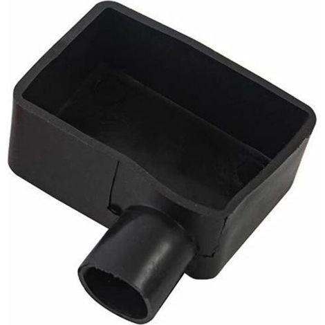 Tapa del terminal de la batería, cubierta protectora flexible de color negro. (1/4)
