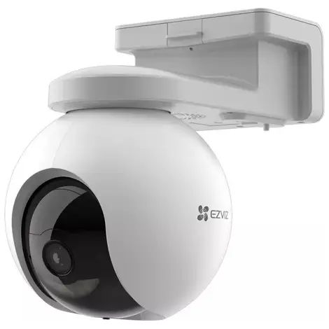 EZVIZ EB8 Caméra extérieure motorisée 2K 4G avec suivi automatique, détection de personnes, vision nocturne en couleur, audio bidirectionnel, blanc (1/4)