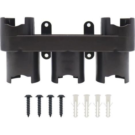 Store8 - Supporto per riporre - Dyson V7 V8 V10 V11 - Supporto per parti dell'aspirapolvere - Nero - Accessori - Ideale per riporre - Adatto per Dyson sto... (1/5)