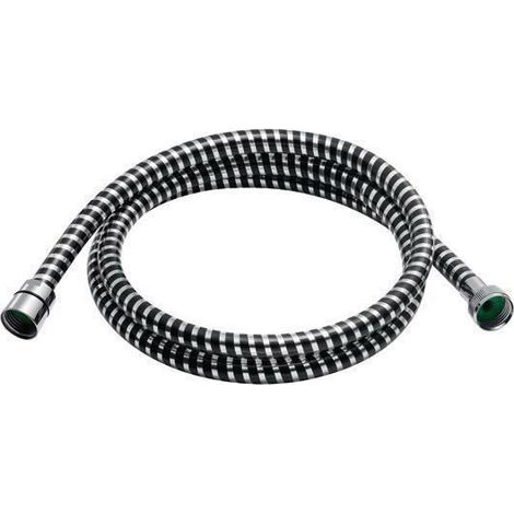 Flexible de douche Delabie BICOLOR en PVC métalloplastique lisse L1500mm (1/2)