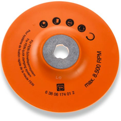 Fein Elastischer Schleifteller ohne Spanneinheit Ø 180 mm - 63806174012 (1/2)