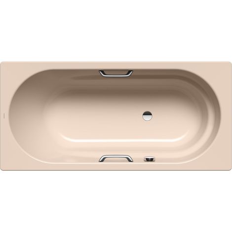 Kaldewei Badewanne Vaio Star rechteckig 430x800x1700mm 145l Bahamabeige m. GL., ÜL, PEFF, o. Antislip (1/3)