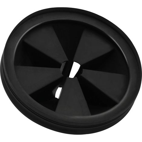 Ahlsen Pieza de collar protector contra salpicaduras para eliminación de basura, cubierta para fregadero, accesorios para piezas de eliminación de residuos de alimentos, tapón de drenaje multifunción  (1/4)
