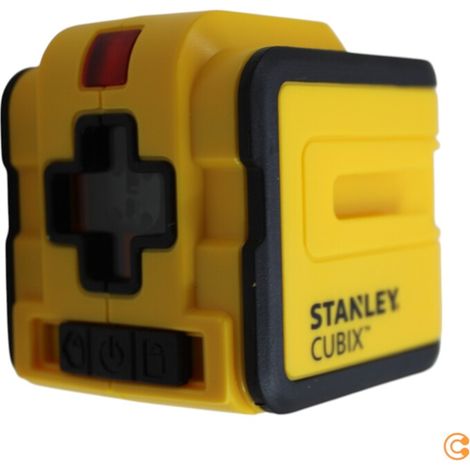 [NEUWERTIG] B-Ware Stanley Linienlaser Messgerät Laserlinie 8m Batterie 0.687kg 16x16x21cm Gelb (1/2)