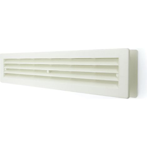 Rejilla de termoplástico telescópica para puertas y muebles 480x98 (1/4)