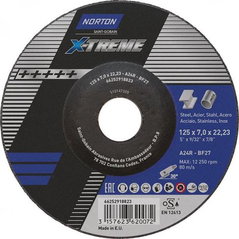 Disco da taglio X-Treme 125x70 T27
