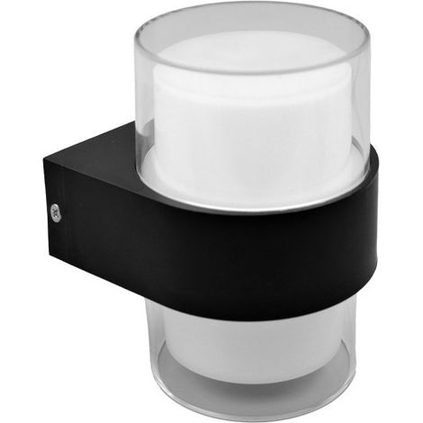 Applique da esterno LED “Beira” (8W 3000K 500lm) IP44 13,5x9,4x10,5cm colore nero