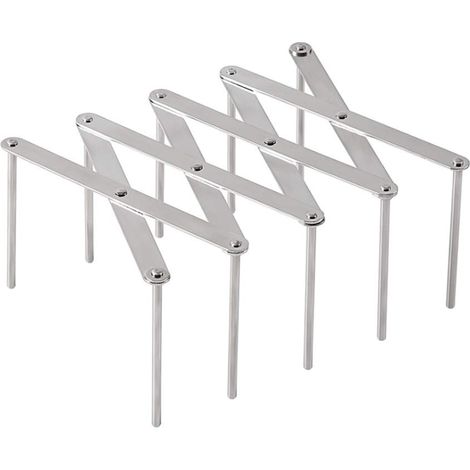 Extendable Pan Lids Holder Lid Holder Cutting Board Drying Rack Adjustable Stainless Steel Pan Lid Holder Multifunction (1/5)