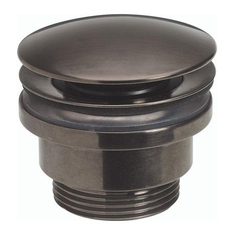 Crosswater Union Bonde lavabo - universel - brushed black chrome (gunmetal)
