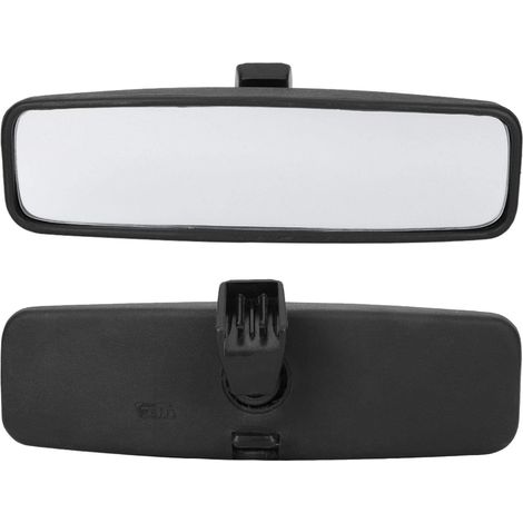Rétroviseurs intérieurs,Miroir intérieur de voiture,rétroviseur voiture, Pare-brise de rétroviseur, boîtier ABS de 814842 convient pour 107/206/106 (1/5)