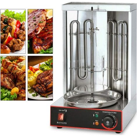 Parrilla vertical de kebab 3000w horno vertical profesional parrilla eléctrica vertical (1/4)