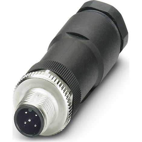 Phoenix Contact 1404417 Sensor-/Aktor-Steckverbinder, unkonfektioniert M12 Stecker, gerade  Polzahl
