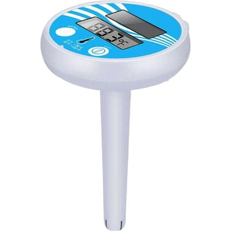 Thermomètre piscine sans fil flottant – numérique – intérieur/extérieur – spa