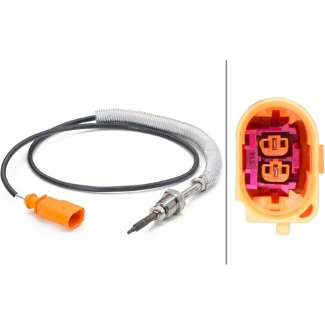 Capteur, température des gaz Hella 6PT 014 494-051 AUDI 03G 906 088 D 137003