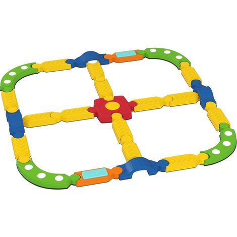 Circuito de equilibrio infantil de plástico antideslizante multicolor, 25 piezas (1/5)