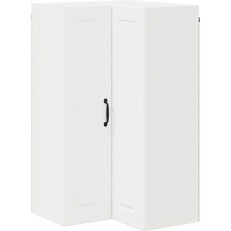Meuble mural de cuisine，Armoire de cuisine avec étagère Blanc 57 x 57 x 100 cm CFW98378 (1/5)