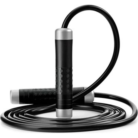 Corde à Sauter Poids Lourd - Poignées en Alliage d'Aluminium - Réglable en Longueur - Pour Entraînement Boxe MMA CrossFit - 1 Pièce (1/5)
