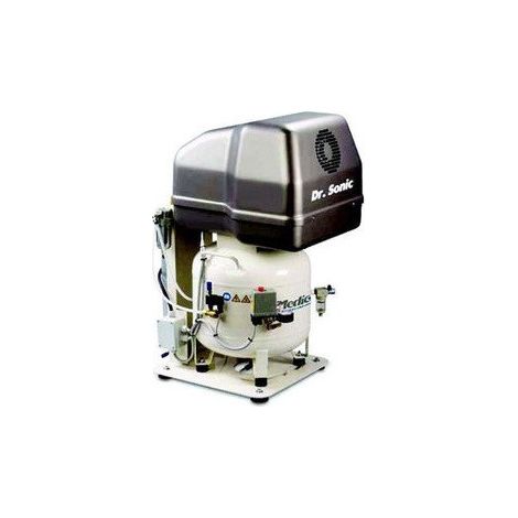 Nuair - Compresseur insonorisé pour dentiste et laboratoires 3CV 2,2kW 230V 50L - Dr.Sonic 320-50V-3M