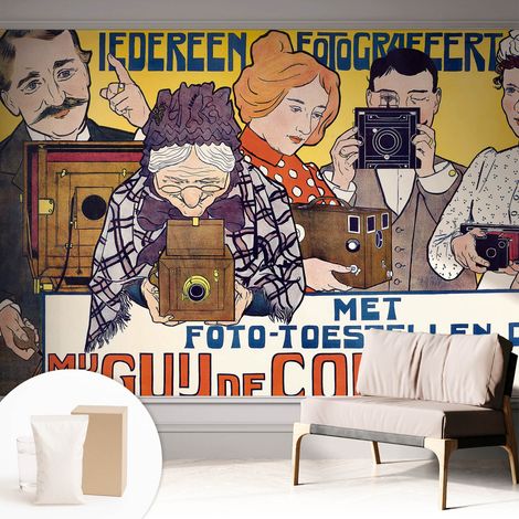 Carta Da Parati - Mural - Con Sala Da Pranzo - Camera Da Letto - Cameretta - Con Colla Gratuita Passione per la fotografia 312x219 cm (1/5)