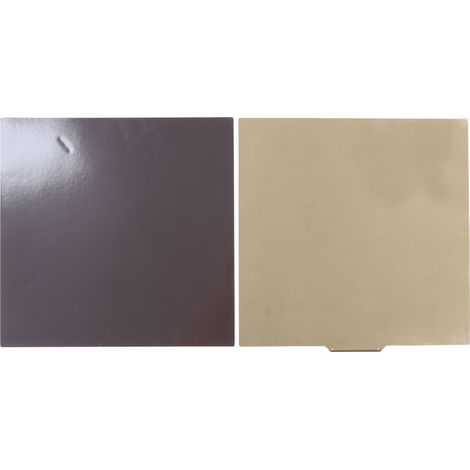 Plaque d'acier Flexible magnétique lisse givrée PEI construite pour imprimante 3D Ender 5 Plus 377x370MM (1/5)
