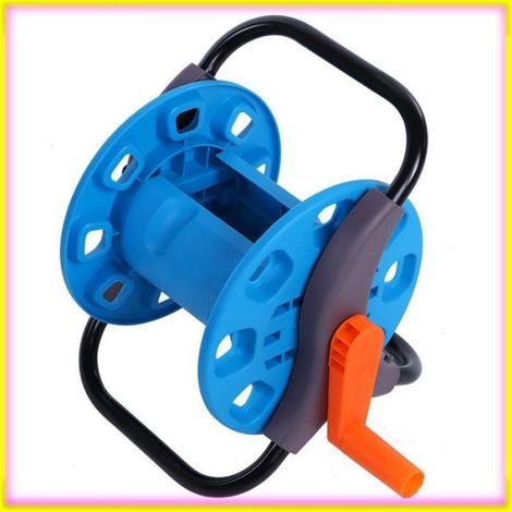 Le chariot enrouleur de tuyau d'eau de jardin contient un support de tuyau de tuyau Portable de 60 pieds pour l'extérieur pour un (1/4)