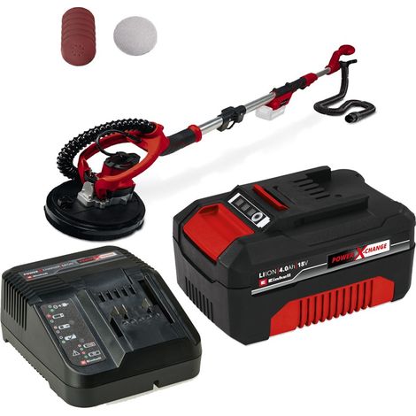Einhell 18V Power X-Change Cordless Drywall Sander Polisher TP-DW 18/225 + 4.0AH (1/5)
