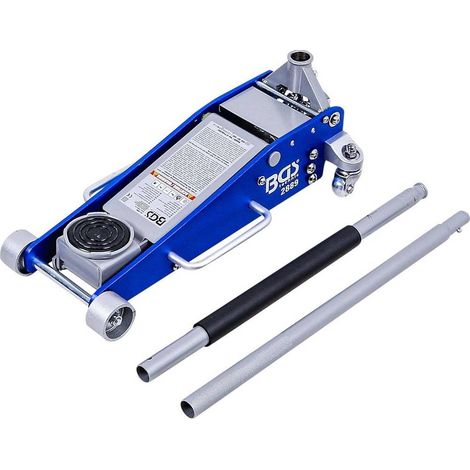 Cric Rouleur Hydraulique 2,5 t - Aluminium et Acier - Construction Robuste et Maniabilité Optimale - D-Work