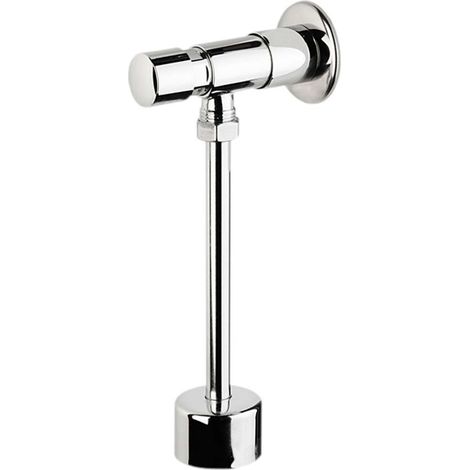 Sanela Accessori - Scarico per orinatoio a chiusura automatica, con attacco, cromo SLT 150P (1/2)