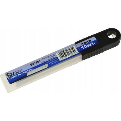Cuchillas de repuesto geko replacement blades 9mm 10 unidades (1/3)
