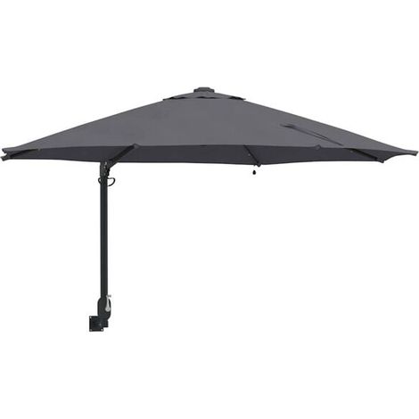 Paravent de jardin couleur anthracite, 248 x 248 x 148 cm (1/5)