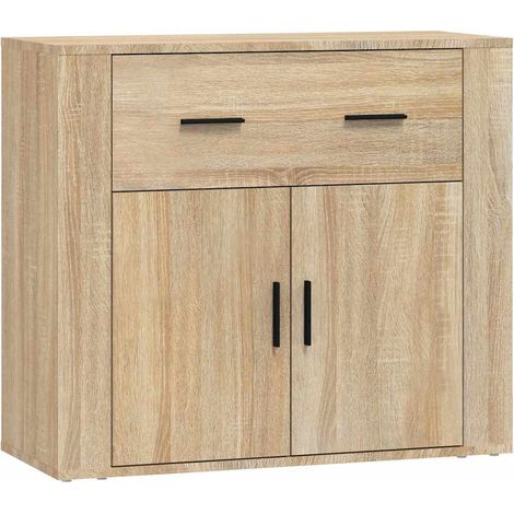 Maison Exclusive - Aparador madera contrachapada color roble Sono (1/5)