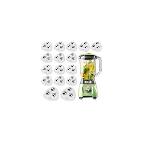 Mini Roulettes Meubles 16 Pièces, Pivotantes à 360°, Roulettes Silencieuses avec Billes d'Acier pour Meubles (1/5)