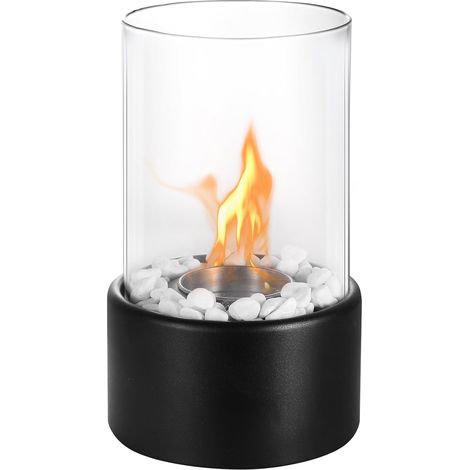Mesa para interiores y exteriores, mesa para hogueras, decoración para hogueras, mini cuenco para chimenea, decoraciones portátiles para el hogar, patio, balcón, boda, inauguración de la casa, Día de (1/5)