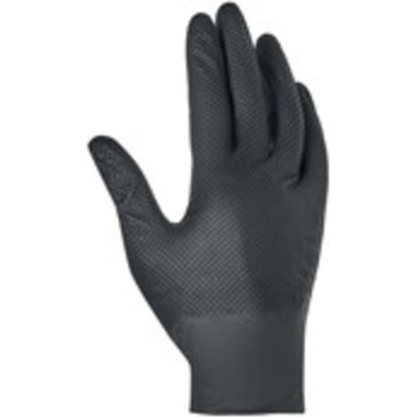 U-POWER GUANTI ONE SHOT NITRILE NERO TG M 50 PZ - 1 Confezione