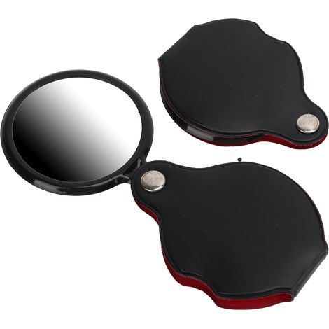 Loupe de poche 6X HD, lentille claire, imagerie optique, poignée pliante (1/5)
