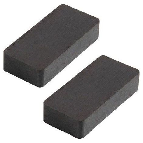 Magnet Wolfpack Ferrit rechteckig 47x22x10 mm. (Blister 2 Stück)