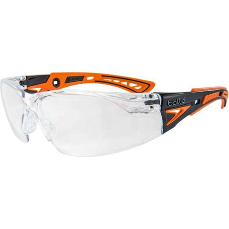 Bollé Safety RUSH+ Klare / Orange Bügelbrille RUSHPPSIO (1/4)