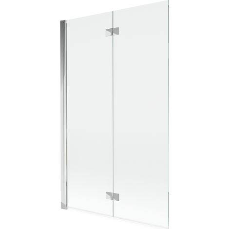 Mexen Mist paroi de douche 2 volets gauche 110 x 150 cm, transparent, chrome - 8A9-110-002-01-00-L (1/5)